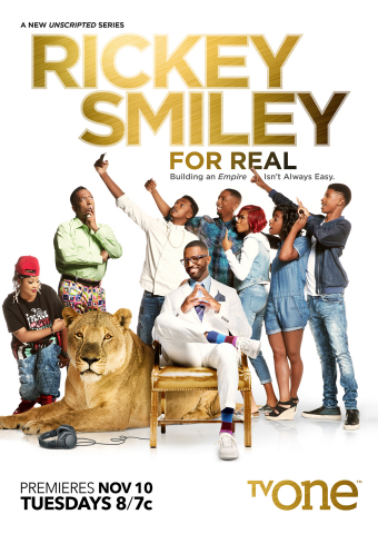 TV One's new docu-series "Rickey Smiley For Real" premieres on Tuesday, Nov. 10 at 8 p.m. ET. (Graphic: Business Wire)