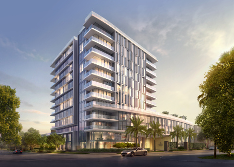 Four Seasons Private Residences Los Angeles rendering at Third Street and Wetherly. (Photo: Business Wire)