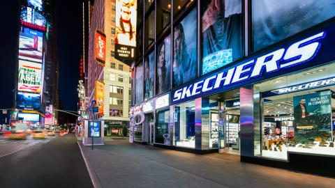 The new SKECHERS flagship store in Times Square (Photo: Business Wire)