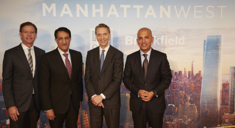 Brookfield and Qatar Investment Authority Form Joint Venture on $8.6 Billion Manhattan West Development (Photo: Business Wire)