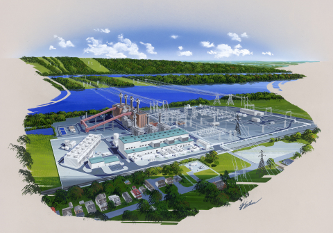 The 1,124 MW Panda Hummel Station Power Plant (Graphic: Business Wire)
