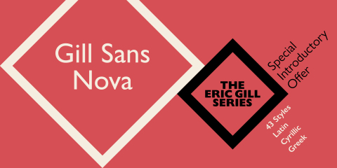 The new, 43-font Gill Sans Nova typeface family by Monotype’s George Ryan, brings the classic Gill Sans, one of the most popular typefaces of all time, into the 21st century for use in a wide range of applications, from digital to print. Gill Sans Nova, part of Monotype’s new Eric Gill series, expands and enhances the original Gill Sans with additional weights, characters and language support. (Graphic: Business Wire)