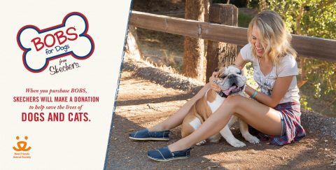 BOBS from Skechers partners with Best Friends Animal Society. (Photo: Business Wire)
