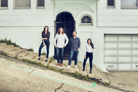 The Collins San Francisco office team. Left to right - Joanna Hobson, Matt Luckhurst, Christian Widlic, Christy Silva. Photo - Cody Pickens.