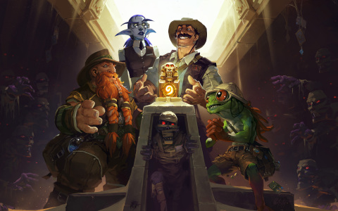 The League of Explorers is a brand-new Hearthstone Adventure that sends players on a journey to recover an artifact of great power. (Graphic: Business Wire)
