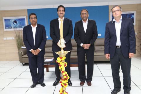 L-R - Dr. Keshab Panda, Dinesh Malkani, S.N. Subrahmanyan, Amit Phadnis (Photo: Business Wire)