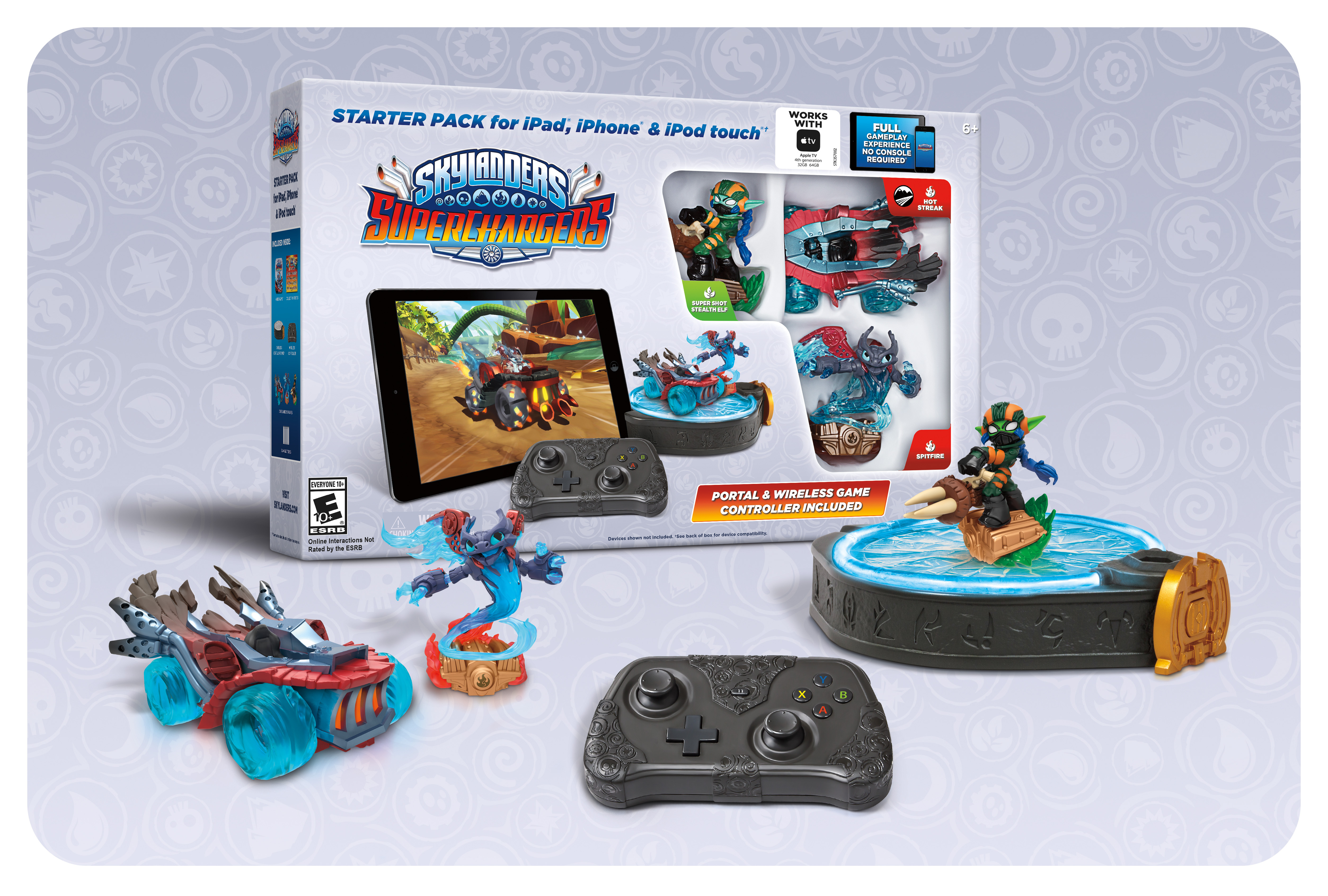 Skylanders® SuperChargers Delivers Online Multiplayer Compatible iPhone, iPod touch, and Apple TV Business Wire