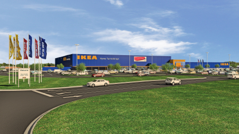 IKEA Submits Plans for Opening an Indianapolis-Area Store Fall 2017 in Fishers, Indiana as Company Expands U.S. Presence (Photo: Business Wire)