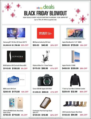 eBay Black Friday Deals (Graphic: Business Wire)