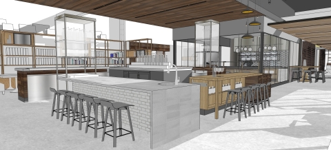 A rendering of the bar at Andaz Scottsdale Resort & Spa (Graphic: Business Wire)