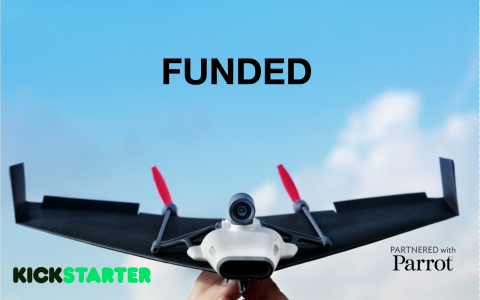 PowerUp FPV takes flight with successful Kickstarter funding (Graphic: Business Wire)