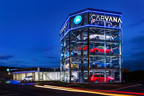 Introducing the world’s first fully-automated, coin-operated car Vending Machine, from Carvana. (Photo: Business Wire)