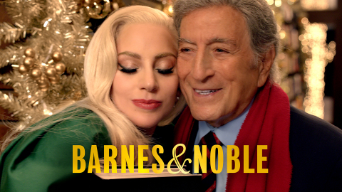 Barnes & Noble Announces Holiday Ad Campaign Featuring Tony Bennett and Lady Gaga (Photo Credit: Jonas Akerlund)