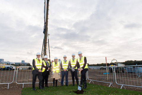 Turf-cutting ceremony at Cell Therapy Catapult manufacturing centre (Photo: Business Wire)