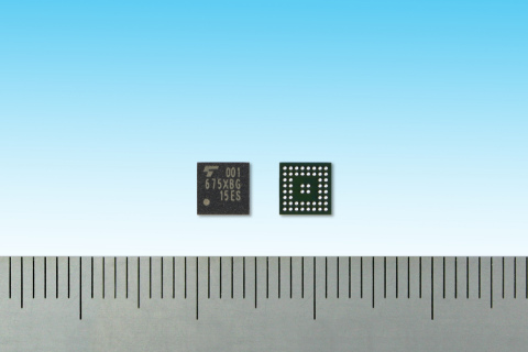 Toshiba: a Bluetooth(TM) IC "TC35675XBG" with built-in Flash ROM and NFC (Photo: Business Wire)