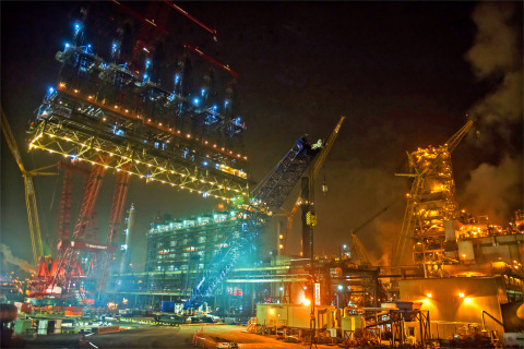 Chevron's El Segundo Refinery Coke Drum Reliability Project (Photo: Business Wire)