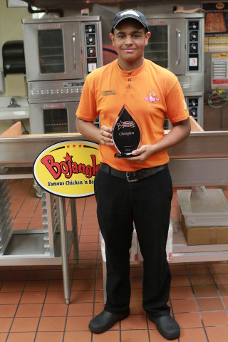 Royce Vereen of Myrtle Beach, S.C. was named Master Biscuit Maker representing Bojangles' franchised locations. 
(Photo: Business Wire)