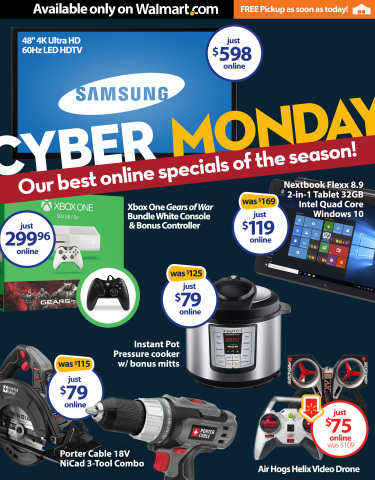 Walmart's Cyber Monday 2015 Ad