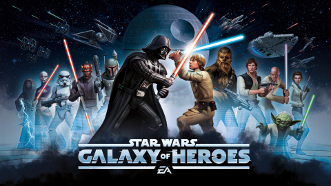 STAR WARS™: GALAXY OF HEROES NOW AVAILABLE FOR MOBILE FROM EA (Graphic: Business Wire)
