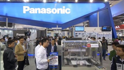 Panasonic booth at CIIF 2015 (Photo: Business Wire)