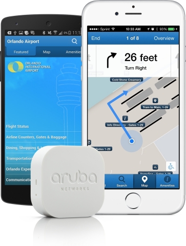 Orlando International Airport (MCO) implemented Aruba's Mobile Engagement solution in late 2014 and has since seen over 26,000 downloads of its MCO mobile app. (Photo: Business Wire)