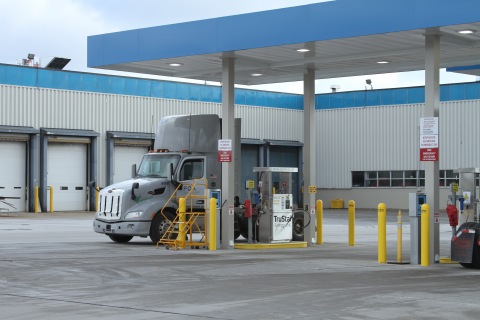 TruStar Energy CNG station built for FCA US in the Detroit area (Photo: Business Wire)
