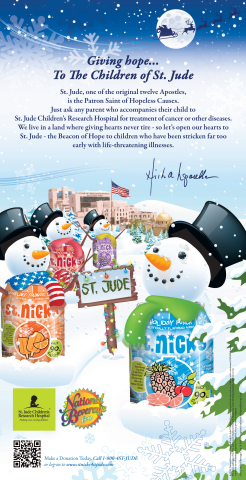 St. Nick's USA Today ad. (Graphic: Business Wire)