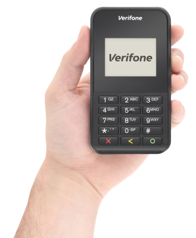 Verifone e265 Fits Nicely in Hand and is Highly Durable and Long-Lasting (Photo: Business Wire)