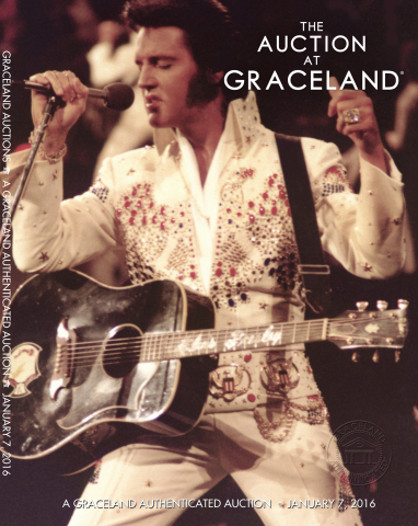 Fans will have the opportunity to own authentic Elvis artifacts through The Auction at Graceland, taking place on Jan. 7, 2016, with online bidding available through Invaluable.com. (Photo: Business Wire).