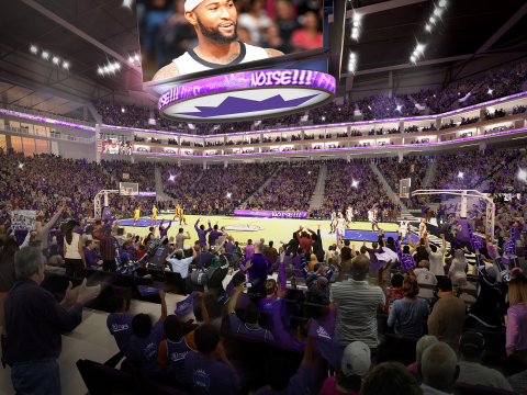 Today, the Sacramento Kings announced that Golden 1 Center will offer the world's most connected indoor sports and entertainment venue as the result of a new multi-year agreement with Comcast Corporation. (Photo: Business Wire)