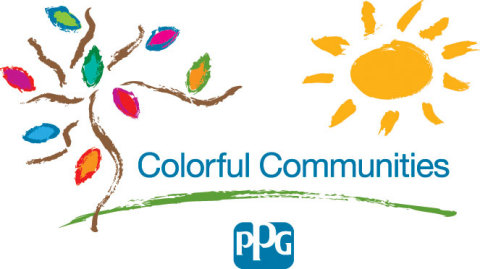 The COLORFUL COMMUNITIES(TM) program is PPG Industries' signature initiative for its community engagement efforts, aiming to enhance, protect and beautify the neighborhoods where the company operates. (Graphic: Business Wire)