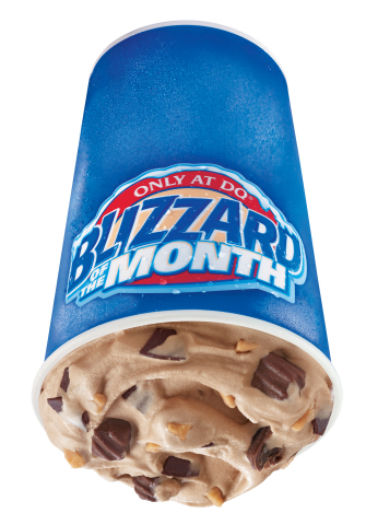 The January Blizzard of the Month is the Salted Caramel Truffle Blizzard Treat. (Photo: Business Wire)