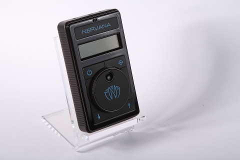 NERVANA, Breakthrough Electronic Device Syncs with Music and Sends Pleasure Signals to the Brain (Photo: Business Wire)