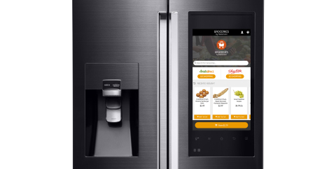 MasterCard introduces Groceries by MasterCard, a new app which enables consumers to order groceries directly from Samsung's new Family Hub refrigerator