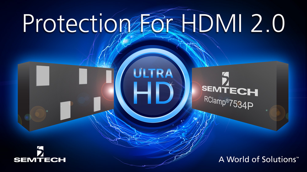 Semtech Extends Its Low Capacitance Platform with RClamp®7534P to ...