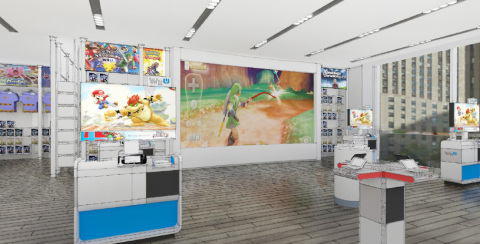 On Jan. 19, the iconic Nintendo World store in Rockefeller Plaza in New York will temporarily close its doors for a major renovation. When the store reopens on Feb. 19, it will do so with a new look and a new feel. (Photo: Business Wire)