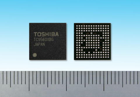 Toshiba: "TC9560XBG", an automotive-grade Ethernet bridge solution for in-vehicle infotainment (IVI) and other automotive applications. (Photo: Business Wire)