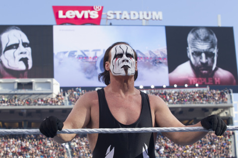 Sting at WrestleMania 31 at Levis Stadium (Photo: Business Wire)
