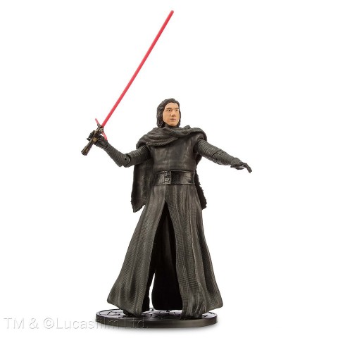 Kylo Ren Unmasked Elite Series Die Cast Action Figure - 7" - Star Wars: The Force Awakens by Disney Store (Photo Credit: Disney Consumer Products)