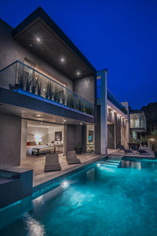1489 Stebbins Terrace, perched above the Sunset Strip. (Photo: Business Wire)