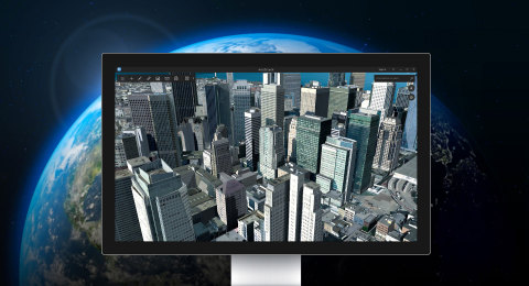 ArcGIS Earth allows users to quickly display data on the globe, sketch place marks, measure distances and areas, and add annotations to easily understand spatial information. (Graphic: Business Wire)
