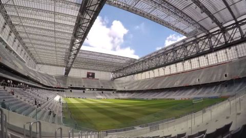 Arena da Baixada, giving fans full visibility of what happens on the field (Photo: Business Wire)