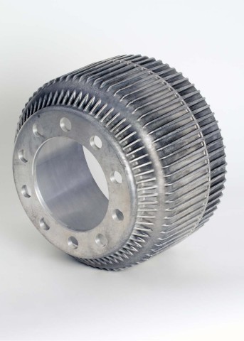 Accuride developing advanced Gunite lightweight brake drum with recently acquired patented metal matrix composite (MMC) technology. (Photo: Business Wire)
