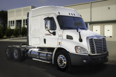 Ryder liquefied natural gas (LNG) vehicle. (Photo: Business Wire)
