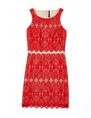 Exclusive red dress by Kensie benefiting Go Red For Women. Available in select stores and on macys.com for $99.50. (Photo: Business Wire)