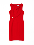 Calvin klein cheap red dress macys