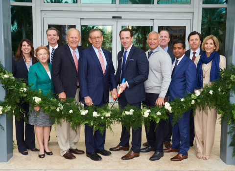 Hilton Hotels & Resorts and Related Companies officially cut the ribbon to open the doors and welcome guests to Hilton West Palm Beach. (Photo: Business Wire)