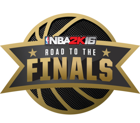 2K today announced that competitive gaming is officially coming to NBA 2K16 with NBA 2K16 Road to the Finals, an exciting new competition that merges simulation basketball with eSports and culminates over the course of the NBA Finals in June. (Graphic: Business Wire)