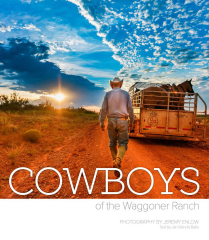 "Cowboys of the Waggoner Ranch" photography book. (Photo by Jeremy Enlow)