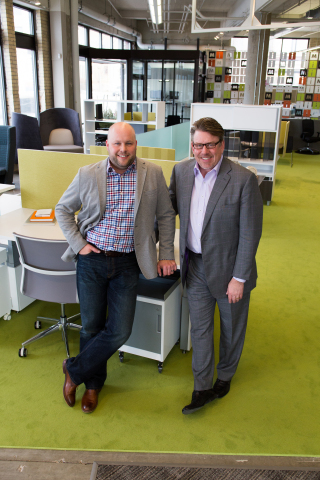 Aaron Eggert, President (left) Joel Peterson, CEO (right) (Photo: Business Wire).